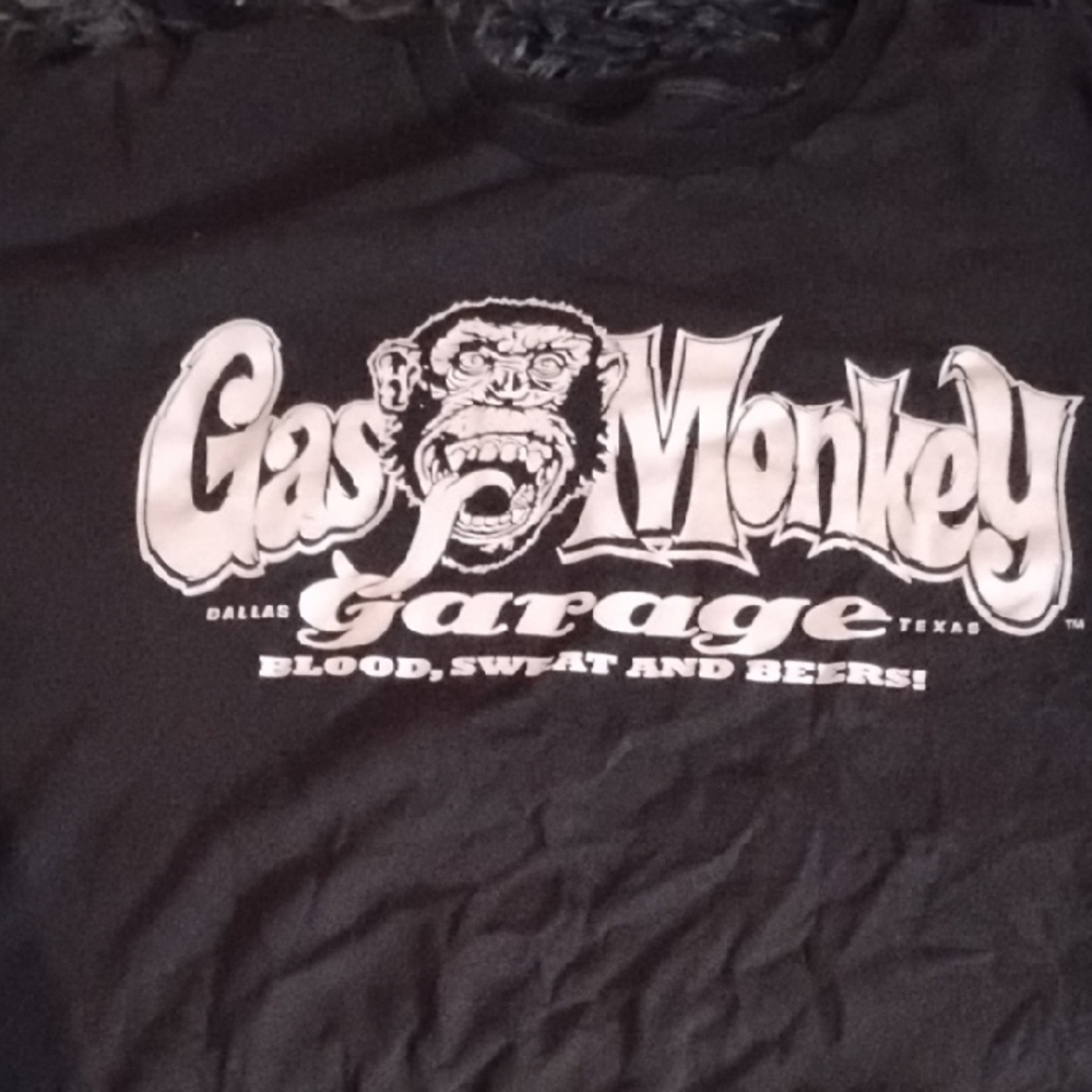 Men's 2013 XL Gas Monkey Garage Black T-Shirt